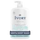 Ivory Gentle Body Wash, Designed For The Whole Family, Free Of Dyes Heavy Perfumes Parabens Phthalates & Silicones, Aloe Scent, 35 Oz