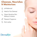 Dermarite'S Dermavera Skin & Hair Cleanser - Shampoo And Body Wash With Moisturizing Shea Butter, Ph Balanced - 7.5 Oz., 1 Count