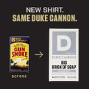 Duke Cannon Supply Co. Extra Large Bar Soap - Men'S Natural Bar Soap With A Masculine Scent - Usa-Made Soap For Men - All Skin Types - Big Brick Of Soap - Gun Smoke (10 Oz)