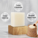 Aichun Beauty Essence Soap Natural Rice Extract Hydrate Deep Cleaning Detox Exfoliation Remove Black Head Resist Acnes Reduce Acne Scars Repair Damage 100G/3.38Fl.Oz