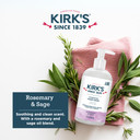 Kirk'S Hydrating Hand Wash - Made With Coconut Oil And Aloe Vera, With Odor Neutralizing Technology To Help Eliminate Odors, Non-Gmo, Vegan, Fragrance Free, 12 Fl Oz