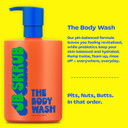 The Body Wash For Kids, Tween & Teen Boys With Foaming Action & Natural Citrus Scent - No Harsh Ingredients Boys Body Wash - Conquer Adolescent Funk With Confidence - 14 Oz