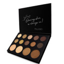 Palladio Sun-Kissed Mirage Eyeshadow Highlighter Palette, Warm Flawless Look, Matte And Shimmer Finishes, 14 Curated To Ensure Rich And Highly Pigmented Colors, All Day Wear (Sun-Kissed)Summer 2019
