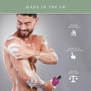 Pecksniff'S Men'S Individual Bath & Shower Gel Body Wash 500Ml - Luxurious Lavender, Patchouli & Musk Scent - Nourishing & Hydrating Formula For All Skin Types