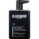 Blackwood For Men Pure Moisture Body Wash - Infused With Ginseng & Menthol - Natural Cleanser For Dry Or Sensitive Skin - Ideal For Workout Recovery - Sulfate Free, Dye Free & Vegan (17 Oz)