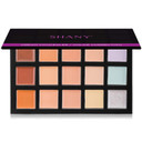 Shany Cream Concealer Foundation Color Corrector Makeup Palette With Mirror - 12 Color Cosmetics Palette - Concealer
