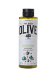 Korres Olive Oil Shower Gel For Dry Skin, Moisturizing Body Wash Cleanser Made With Pure Greek Olive Oil, Hydrating And Nourishing Bath Soap For Smooth, Supple Skin, Sea Salt Scented, 8.45 Fl Oz