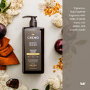 Cremo Rich-Lathering Vintage Suede Body Wash For Men, A Vintage Suede With Notes Of White Moss And Rich Amber, 32 Fl Oz