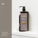 Cremo Rich-Lathering Vintage Suede Body Wash For Men, A Vintage Suede With Notes Of White Moss And Rich Amber, 32 Fl Oz