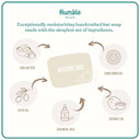 Humble Brands Handcrafted Bar Soap, Organic Cold Processed Soap Bars, Moisturizing Face & Body Cleanser - Simply Unscented