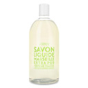 Compagnie De Provence Savon De Marseille Extra Pure Liquid Soap - Fresh Verbena - 16.7 Fl Oz Glass Pump Bottle And 33.8 Fl Oz Plastic Bottle Refill