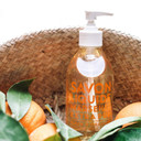 Compagnie De Provence Savon De Marseille Extra Pure Liquid Soap - Orange Blossom - 16.7 Fl Oz Glass Pump Bottle And 33.8 Fl Oz Plastic Bottle Refill