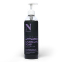 Dr. Natural Activated Charcoal Liquid Soap - Combat Acne And Blemishes - Deep Cleansing Body Wash - Gentle Body Soap For Clear Skin - Citrus - 16 Oz