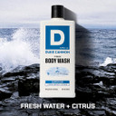 Duke Cannon Supply Co. Thick High Viscosity Body Wash  3X Thicker, Plant-Based, Mineral-Enriched For Men  MenS Body Scrub  Superior