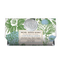 Michel Design Works Cotton & Linen Large Bath Soap Bar, 8.7 Oz