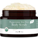 Organic Vanilla Coconut Body Scrub - Usa Made Sugar Scrub With Natural Ingredients, Moisturizing Body & Foot Exfoliator For Dry And Sensitive Skin, Removes Dead Skin Cells & Reduces Ingrown Hair