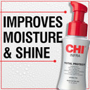 Chi Total Protect Defense Lotion, Lightweight Lotion For Locking In Moisture & Protecting Hair From Heat, Sulfate, Paraben, & Cruelty-Free, 2 Oz