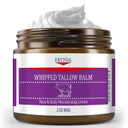 Envisha Handmade Whipped Tallow Cream - For Face And Body, Nourishing And Hydrating Skin, 100% Organic Grass-Fed Tallow, All Natural Daily Skin Care - 2 Oz