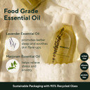 Aromatica Serene Body Oil Lavender & Marjoram Essential Oil, Aromatherapy Oils, Scented Body Oil, After Shower Natural Oil For Women, Non-Greasy Body Serum, Body Moisturizer For Dry Skin 3.38 Fl. Oz