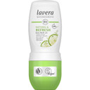 Lavera Natural & Strong Deo Roll-On 48H - Vegan - Natural Cosmetics - With Organic Ginseng & Natural Minerals - No Aluminium - Climate Neutral - 48H Protection - Dermatologically Tested - 1.69 Fl Oz