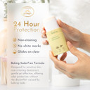 Honestly Phresh Twist-Up Deodorant | Baking Soda-Free, Prebiotic Formula | Aluminum-Free, Non-Irritating Deodorant Stick | All-Natural, Whole-Body Application | Glides On Clear - Ginger Agave