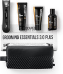 Manscaped® Grooming Essentials 3.0 Plus Routine With The Lawn Mower® 3.0 Plus Men'S Groin Hair Trimmer, Crop Preserver® Ball Deodorant, Crop Cleanser®, Crop Soother Aftershave, Shed 2.0 Toiletry Bag