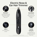 Manscaped® Weed Whacker® 2.0 Electric Nose & Ear Hair Trimmer  7,000 Rpm Precision Tool With Rechargeable Battery, Wet/Dry, Easy To Clean, Improved Stainless Steel Replaceable Blade Manscaped® Weed Whacker® 2.0 Electric Nose & Ear Hair Trimmer  7,000 Rpm Precision Tool With Rechargeable Battery, Wet/Dry, Easy To Clean, Improved Stainless Steel Replaceable Blade