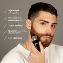 Premium Beard Oil With Hydrating Oils And Vitamin E For Soft, Healthy Facial Hair, Black