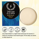 Zeus Beard Balm, Natural Beeswax & Shea Butter Balm, Softening Conditioner For Facial Hair  Made In Usa (Sandalwood) 2 Oz Zeus Beard Balm, Natural Beeswax & Shea Butter Balm, Softening Conditioner For Facial Hair  Made In Usa (Sandalwood) 2 Oz