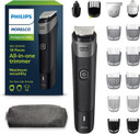 Philips Norelco Multigroom 5000 Series, All-In-One Trimmer, Beard Trimmer And Hair Clipper, 18-Piece Men'S Grooming Kit For Beard, Face, Nose, Ear, Body, With Titanium Blades, Travel Pouch, Mg5970/49