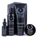 Zeus Everyday Beard Kit With Tin Gift Box  Beard Wash Shampoo & Conditioner, Natural Beard Oil, Beard Balm & Tin Box (Verbena Lime)
