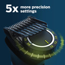 Philips Norelco Multi Groomer 9000-25 Piece Mens Grooming Kit For Beard, Body, Face, Nose, And Ear Hair Trimmer,Shaver, And Clipper With Premium Storage Case - No Blade Oil Needed, Mg7770/49