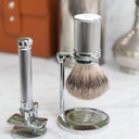 Mühle Traditional Rosegold Silvertip Badger Shaving Brush