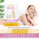 Gigi Brazilian Bikini Wax Microwave Kit - Hard Wax For Sensitive Skin, Face & Body Hair Removal, No Strips Needed, Easy At-Home Waxing Kit