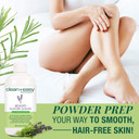 Clean + Easy Absorb Lavender Powder  Post Waxing Treatment, Moisture Absorbent Wax Powder For Hair Removal, 3.5 Oz Clean + Easy Absorb Lavender Powder  Post Waxing Treatment, Moisture Absorbent Wax Powder For Hair Removal, 3.5 Oz