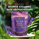 Shower Steamers Aromatherapy - Birthday Gifts For Women - Shower Bombs Aromatherapy, Spa Day Essentials, Relaxation Spa Gifts - Self Care Unique Gifts For Women And Men (Peppermint & Menthol 8 Count)