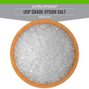 Saltworks Ultra Epsom Bath Salt, Unscented, Extra Fine Grain, 5 Pound Bag