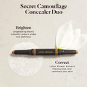 Laura Mercier Secret Camouflage Brighten And Correct Duo, 2-In-1 Face And Under Eye Concealer Stick, Blurs Imperfections And Reduces Appearance Of Undereye Dark Circles, Full Coverage