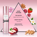So...? Love Potion Perfume Mist - Woody Floral Body Spray - Perfect Gifts - Perfume For Women With 6-Hour Wear - 4.7 Oz