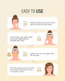 Under Eye Patches (50 Pairs), Hyaluronic Acid Eye Masks For Dark Circles Puffy Eyes Undereye Bags, Collagen Eye Patches For Wrinkles And Hydrate, Skin Care Gift For Her