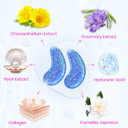 Under Eye Patches (24 Pairs) - Eye Gel Pads For Wrinkles, Puffy Eyes, Dark Circles, Eye Bags, Natural Collagen Eye Gels Pads, Under Eye Mask Patches For Refreshing, Revitalizing