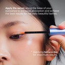 Natural Eyelash Growth Serum 2 Pack - Korean Lash Enhancer For Longer, Fuller Lashes & Thicker Eyebrows, Hypoallergenic Formula With Peptides, Biotin & Plant Extracts - Made In Korea