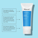 Murad Acne Control Clarifying Cleanser  Salicylic Acid & Green Tea Formula For Acne, Deep Pore Cleansing, Oil Control & Breakout Prevention For Clear, Balanced, Healthy-Looking Skin