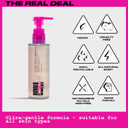 Uoma Cleansing Oil By Sharon C - Go Awf Au Naturel Cleansing Oil. Face Wash & Make Up Remover For All Skin Types, Hydrating Oil Cleanser With Natural Oils & Vitamin E. Vegan Skincare 150Ml