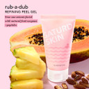 Saturday Skin Rub-A-Dub Refining Peel Gel Facial Cleansing Gels Facial Cleansing Washes Natural Fruit Enzymes Mild Cleanser Exfoliating Great For Sensitive Skin (2.53 Fl. Oz. (75Ml))