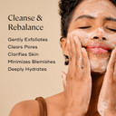 Ever Rebalance Gentle Purifying Cleanser - Foaming Facial Cleanser For Oily Skin, Deeply Cleanses Pores, Minimizes Blemishes, Facial Skin Care Products