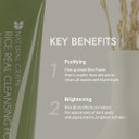 Mizon Natural Grain, Rice Real Cleansing Foam, 5.07 Fl Oz (150 Ml)