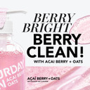 Saturday Skin Hydrating Gentle Facial Gel Cleanser Makeup Remover Sensitive Skin Face Wash Antioxidant Vitamin Brightening Smoothing | Korean Skin Care Cica Acai Berry Oats