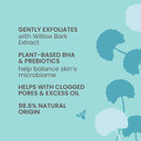 BurtS Bees Foaming Face Wash, Bha Breakout Defense Cleanser For All Skin Types, Washes Away Impurities & Excess Facial Oil, With A Prebiotic, 8 Oz