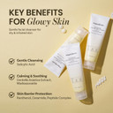 Ongredients Skin Barrier Moisture Deep Cleanser | Daily Face Wash For All Types | Centella, Peptide, Aha, Lha, Hydrating, Soothing, Pore Tightening | Vegan, Korean Skin Care 4.06 Fl Oz